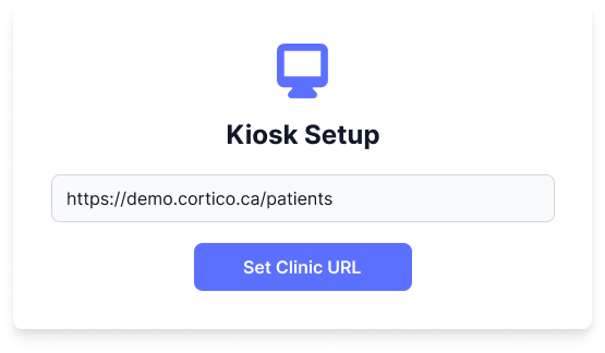 Download the Cortico Kiosk app